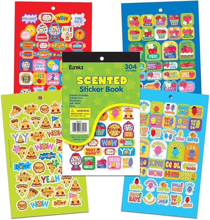 Scented Sticker Book