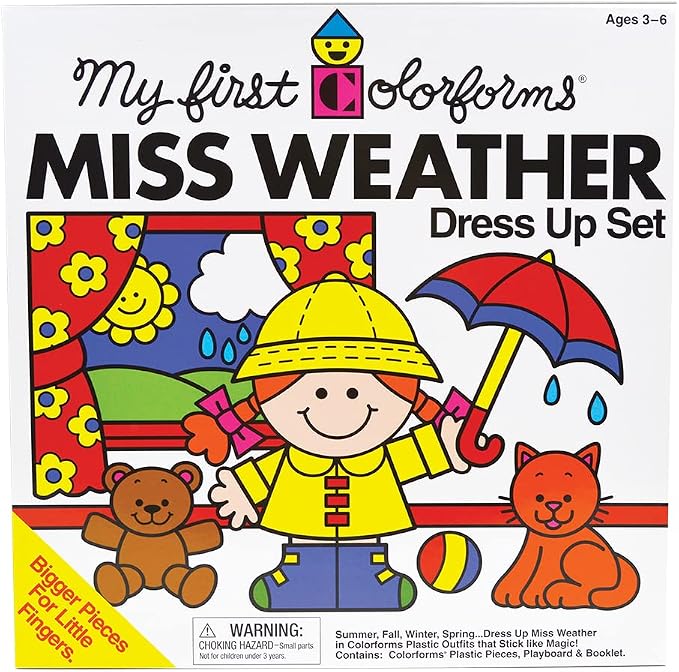 Classic Colorforms - Miss Weather