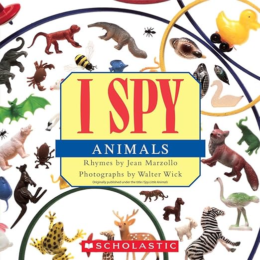 I Spy Animals Paperback