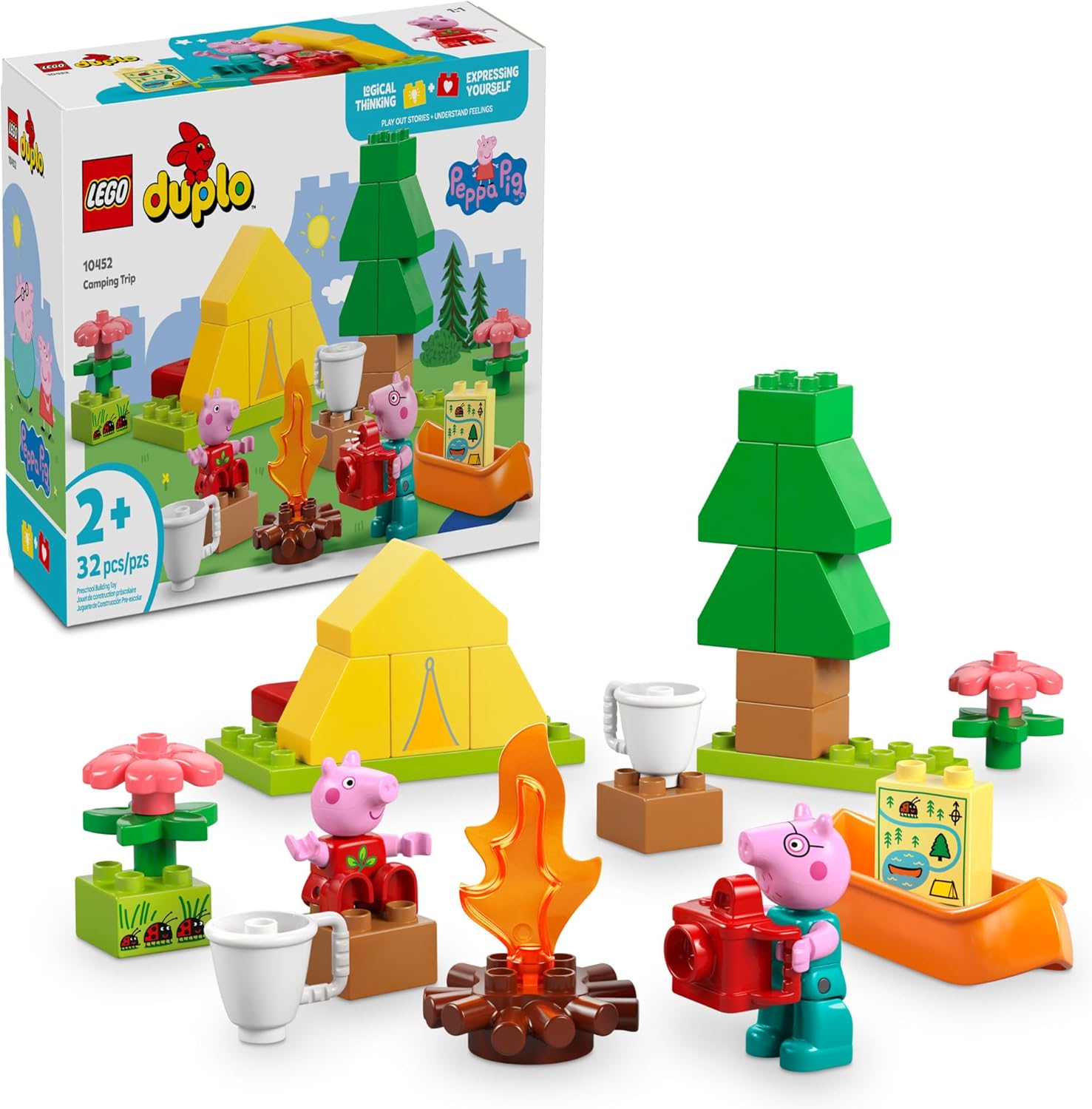LEGO DUPLO Peppa Pig Camping Trip