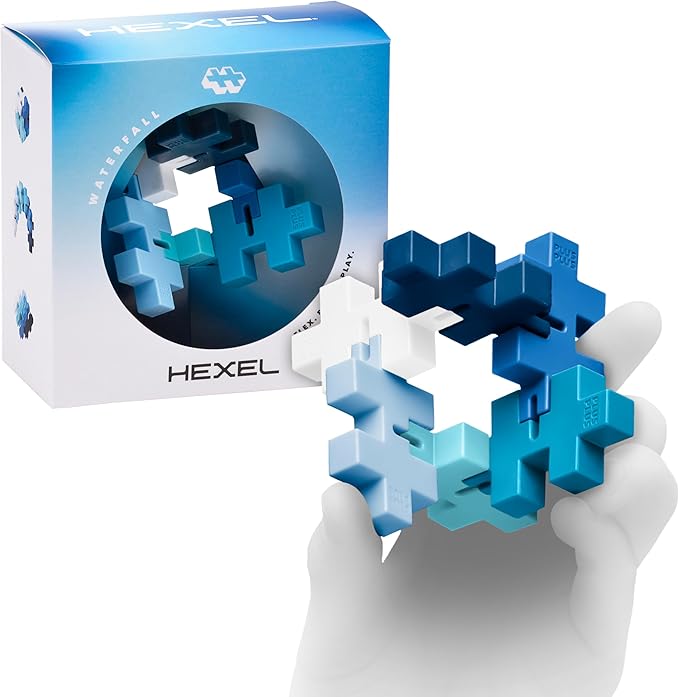 Hexel Fidget by Plus-Plus - Waterfall
