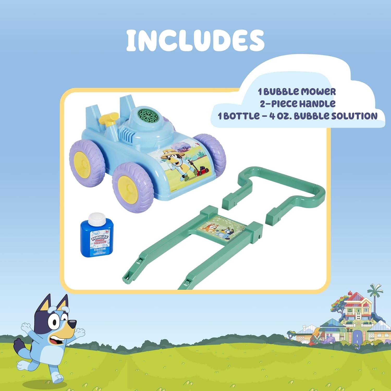 BLUEY Bubble Lawn Mower