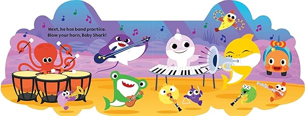 Baby Shark - Ride The Fish Book
