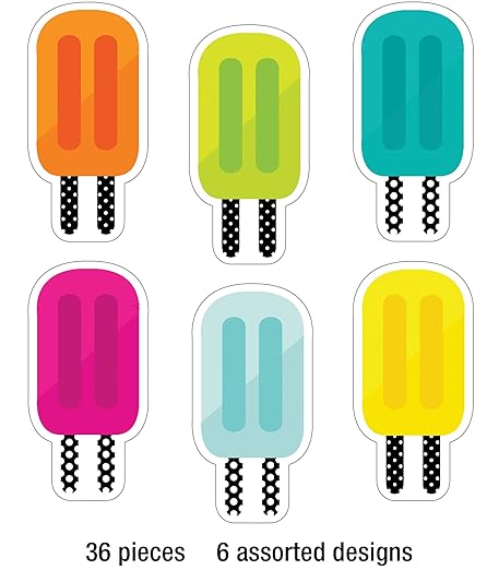 Simply Stylish Tropical Pops Cut-Outs