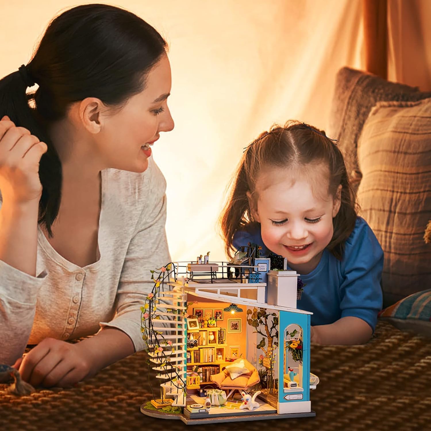 Dora's Loft 3D Miniature House Kit