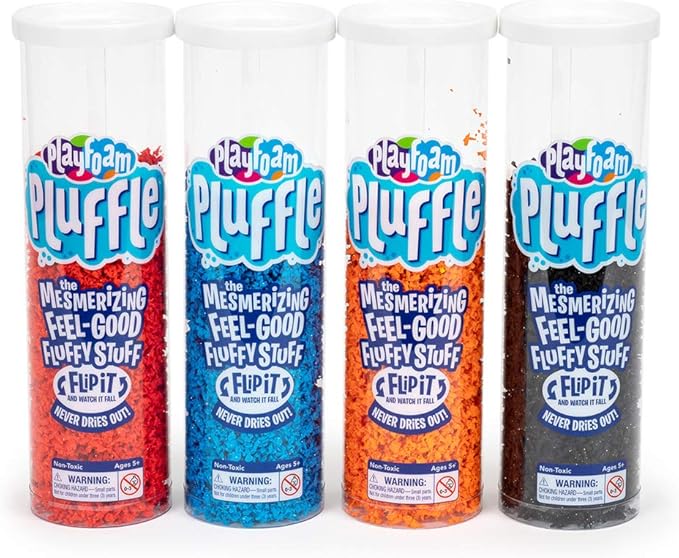 Puffle Playfoam - Black, Red, Orange, Blue