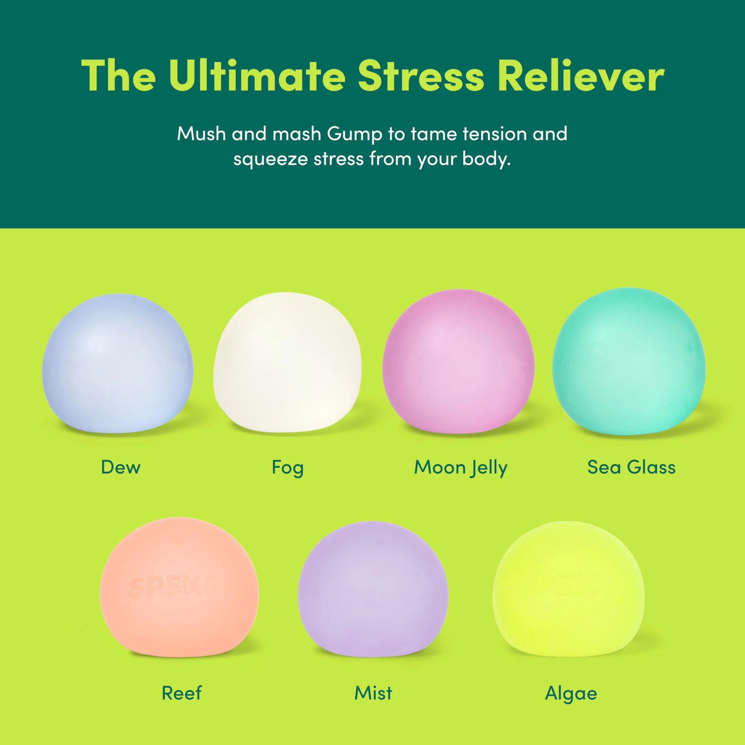 Speks Gump Memory Gel Stress Ball