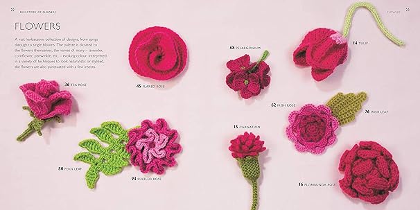 100 Flowers to Knit & Crochet