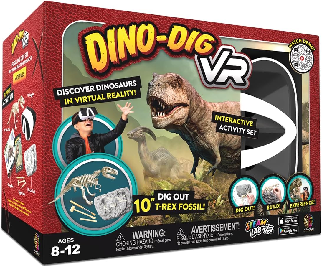 Dino Dig VR Interactive STEAM Activity Set