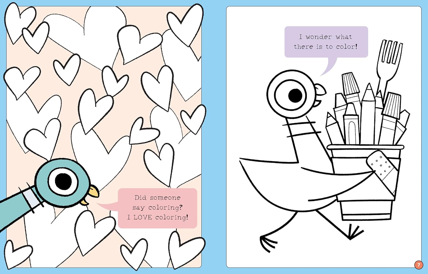 Don't Let the Pigeon Color This Book!