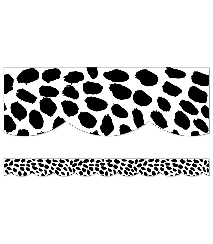 Simply Safari - Dot Scalloped Border