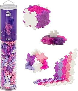 PLUS PLUS Glitter 240 Piece Color Mix