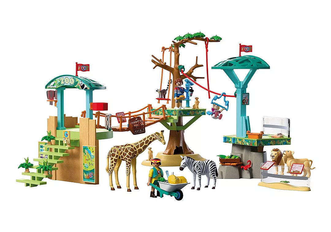 Playmobil Zoo: Wilderness Climbing Park