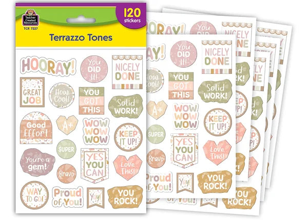 Terrazzo Tones Stickers