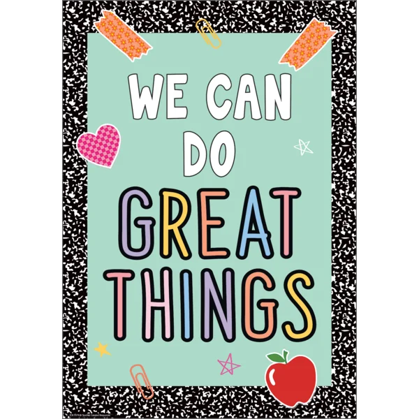 We Can Do Great Things Poster