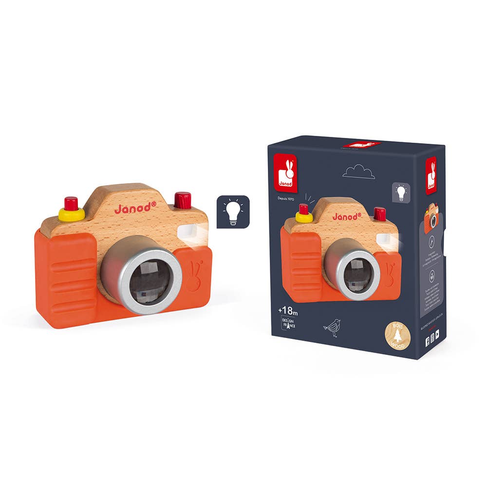 Wooden Toy Camera