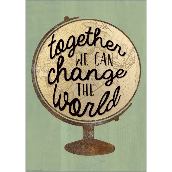 Together We Can Change the World Poster
