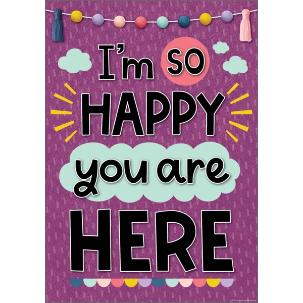Oh Happy Day I'm So Happy You Are Here Poster