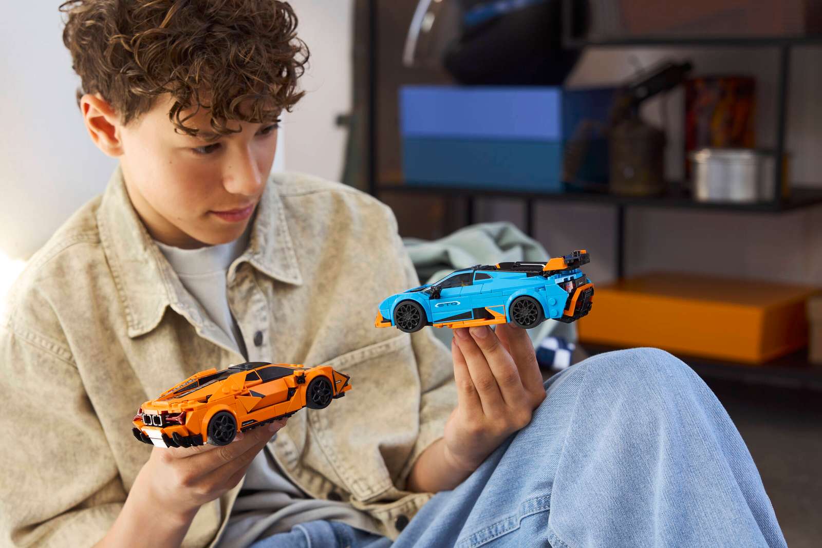 LEGO Speed Champions Lamborghini Revuelto & Huracan STO