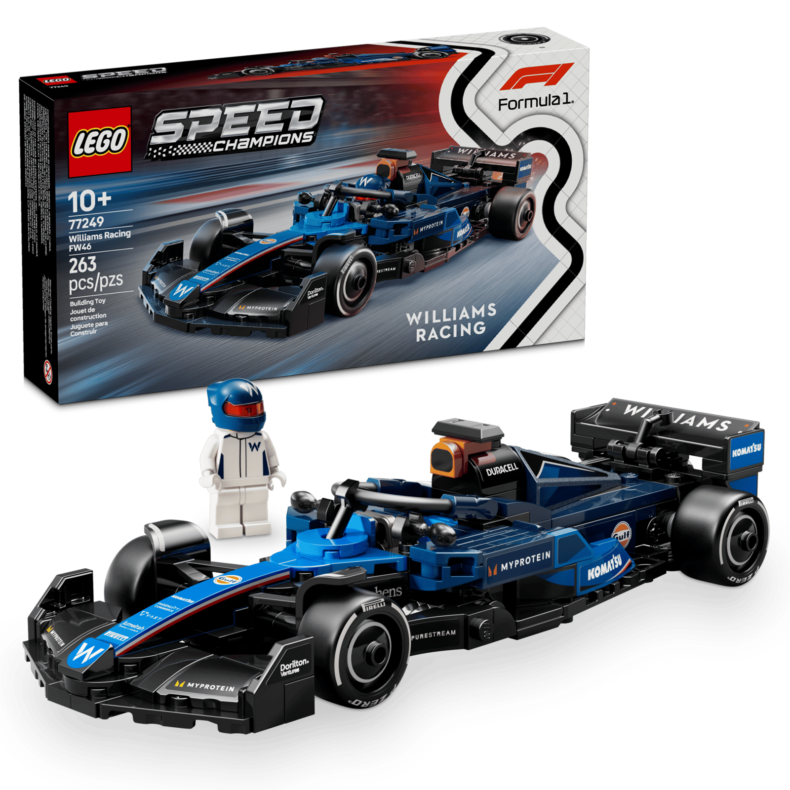 LEGO Williams Racing FW46 F1 Race Car