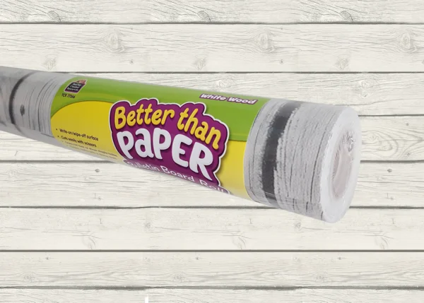 White Wood Better Than Paper Bulletin Board Roll