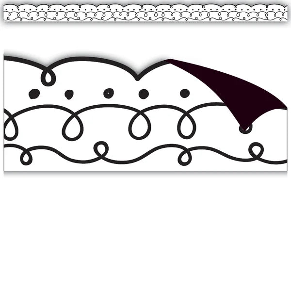 Squiggles & Dots Magnetic Border