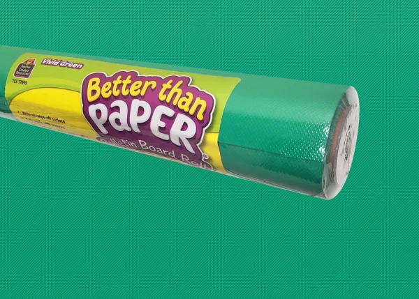 Vivid Green Better Than Paper Bulletin Board Roll
