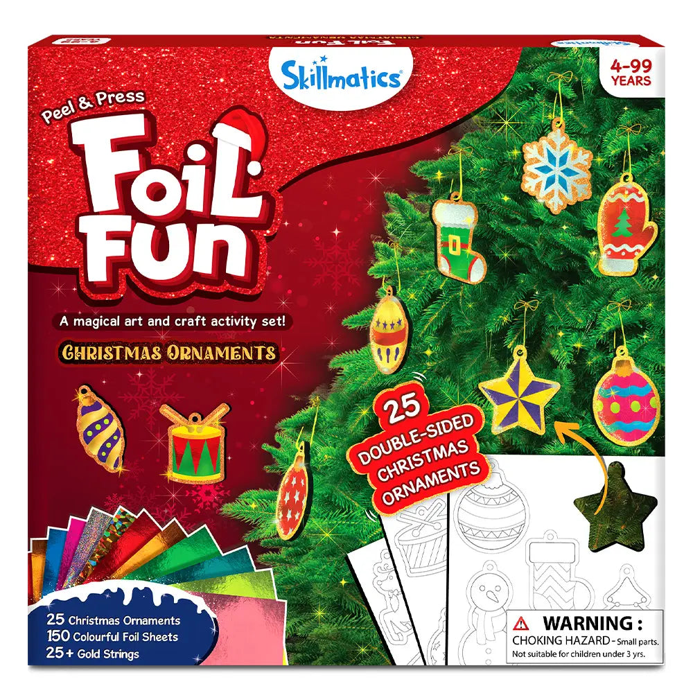 Foil Fun - Christmas Ornaments Holiday Craft Kit