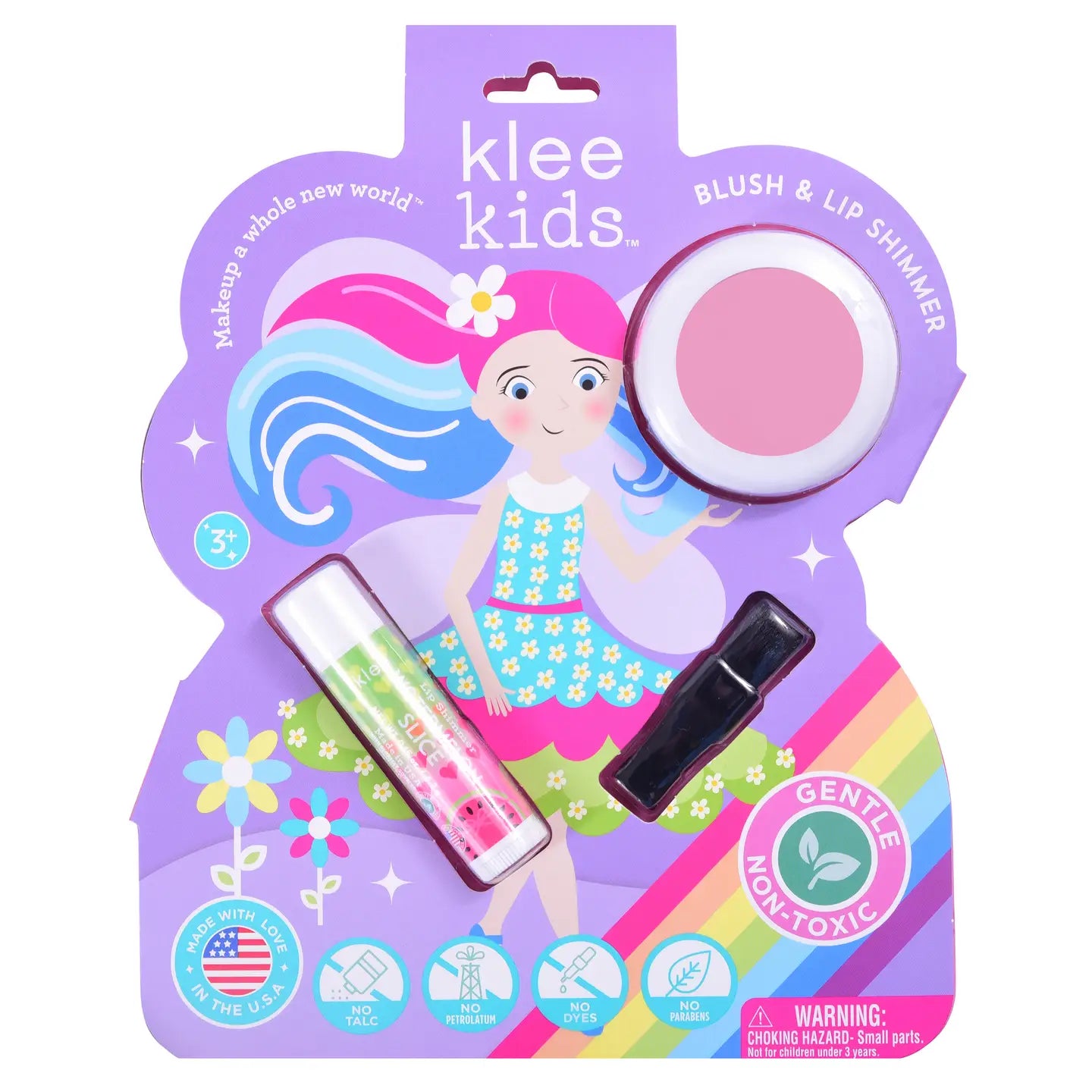 Klee Kids Jacy's Bliss Blush & Lip Shimmer Set