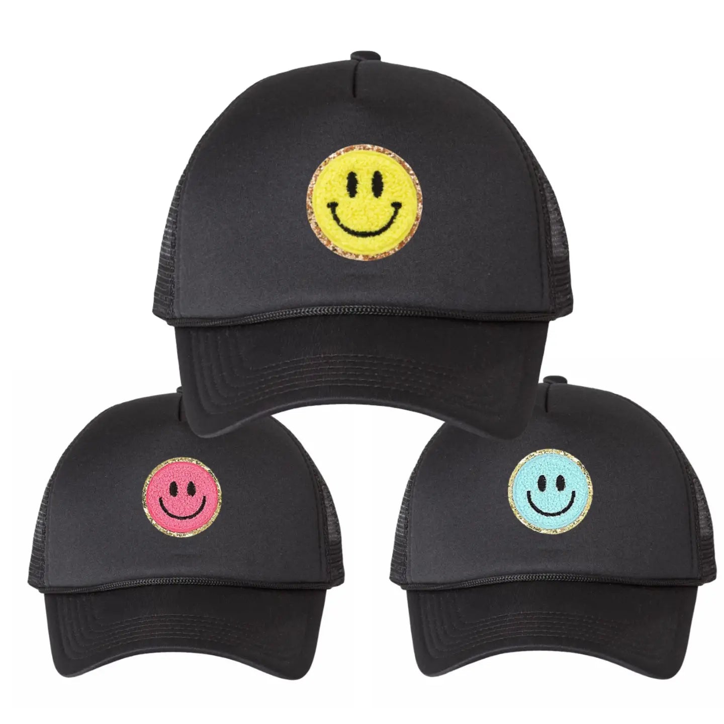 Smiley Face Trucker Hat