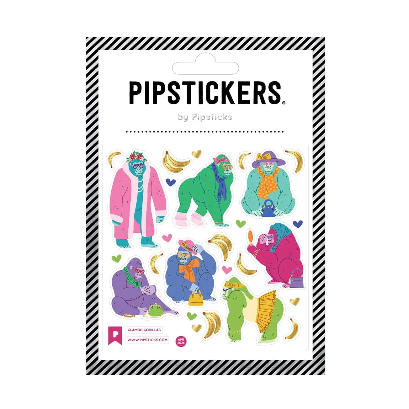 Glamor Gorillas Stickers