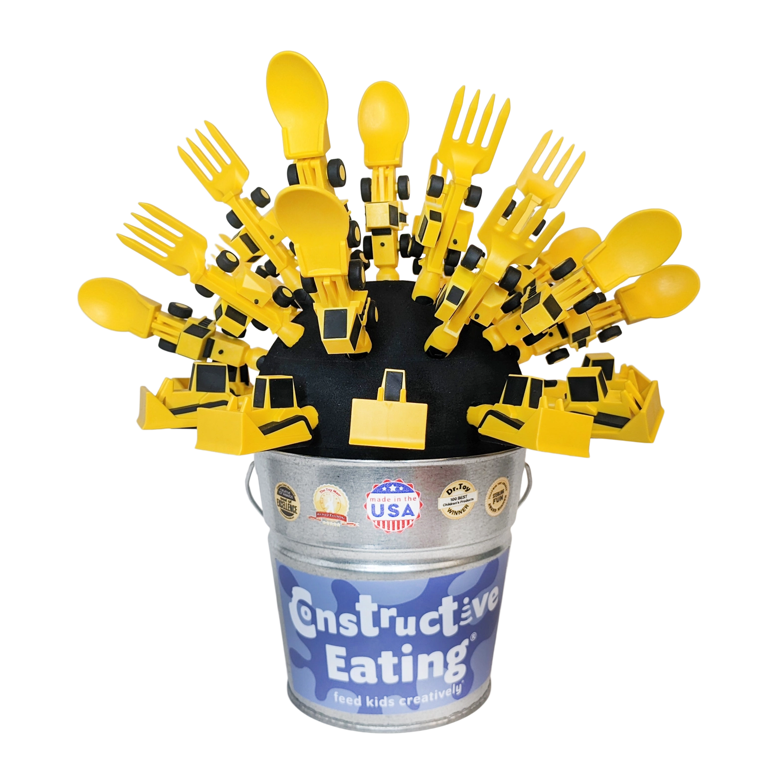 Constructive Eating Construction Utensils