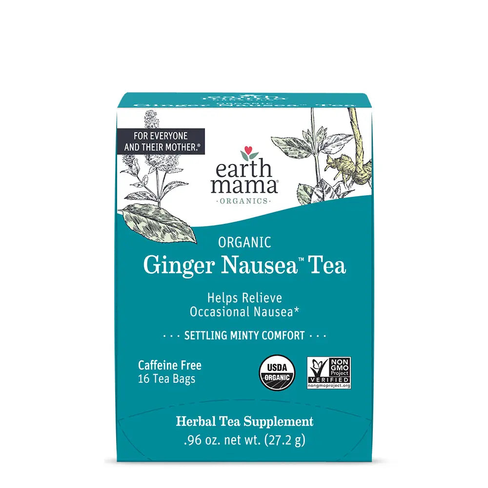 Earth Mama Organic Ginger Nausea Tea