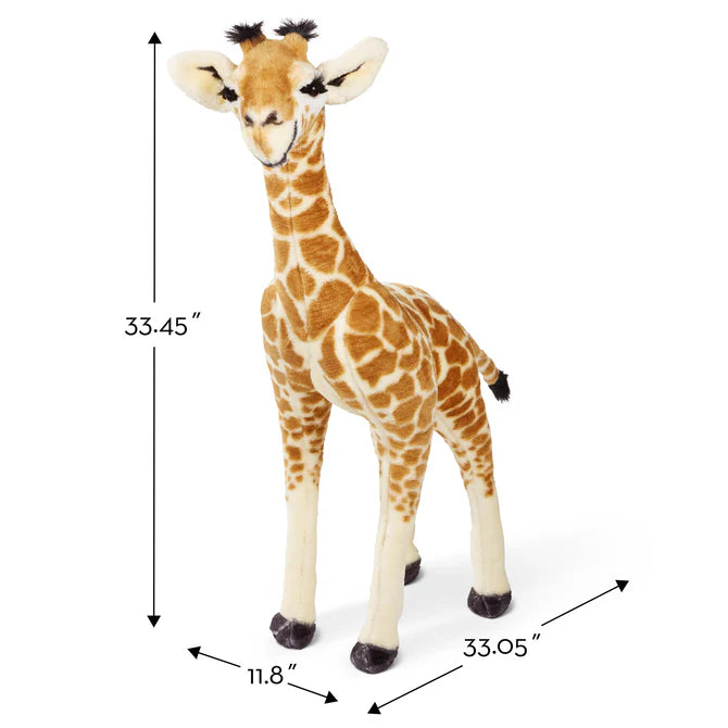 Melissa & Doug Lifelike Standing Baby Giraffe
