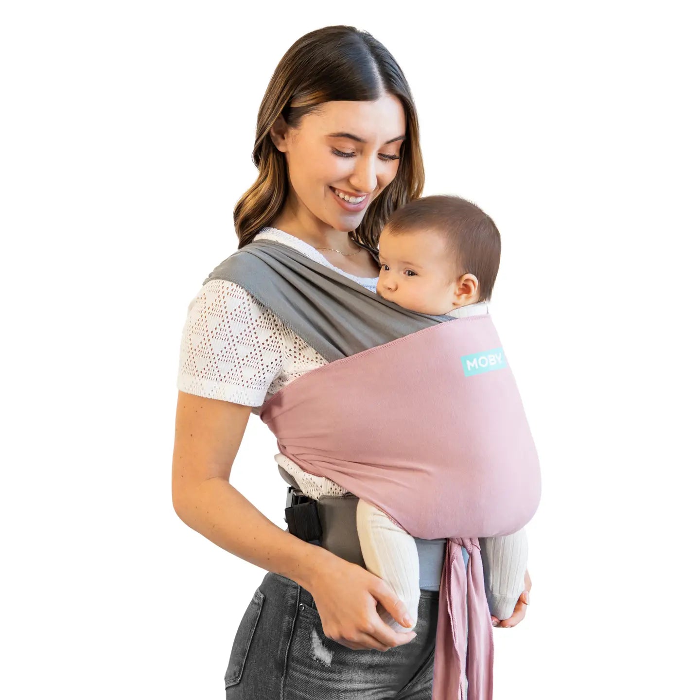 MOBY EASY WRAP - DUSTY ROSE