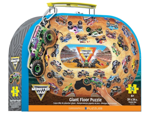 Eurographics Monster Jam Giant 74 Piece Floor Puzzle
