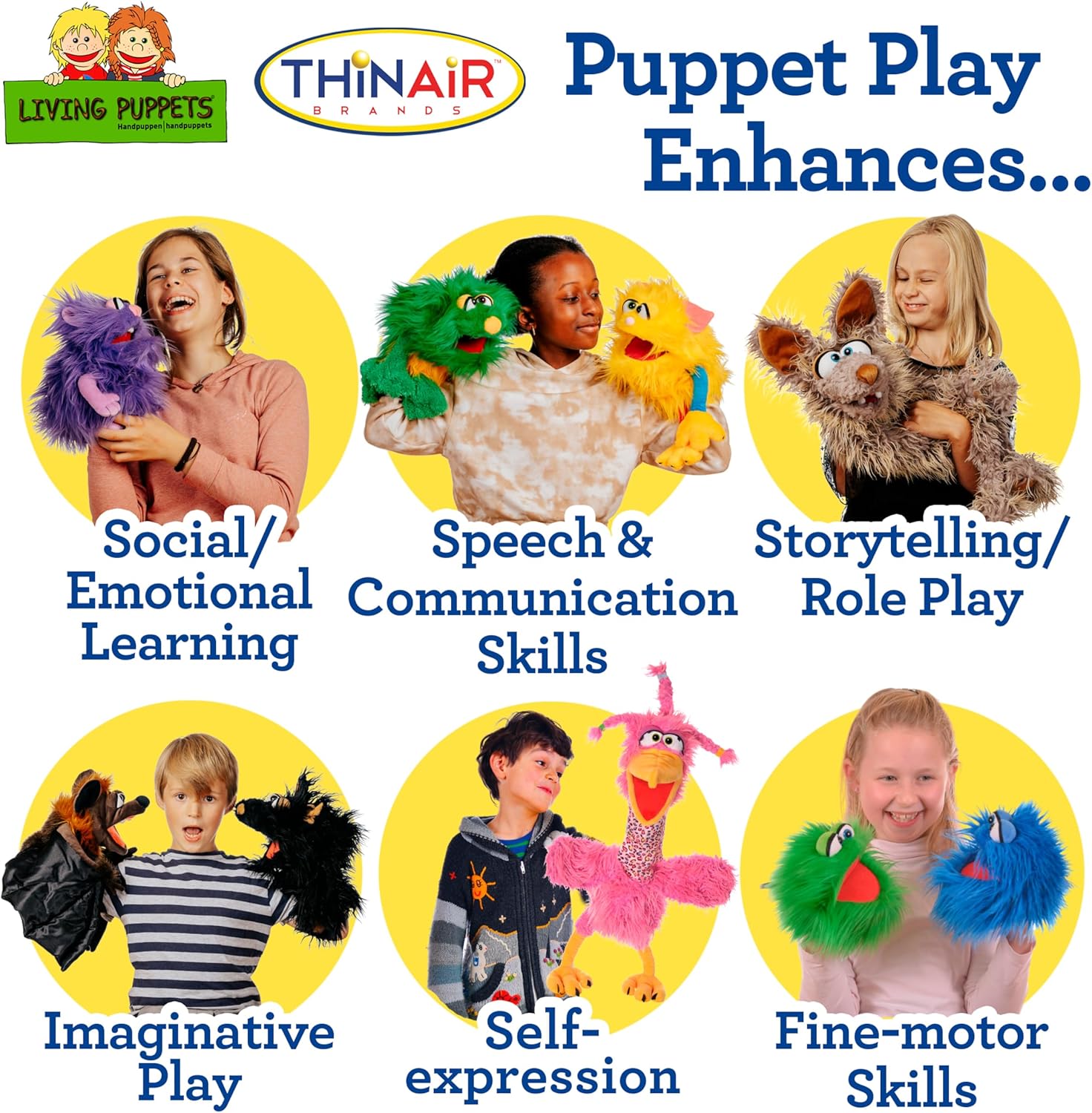 Mooks 9" Living Puppet