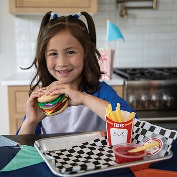 Foodie Fidgets Fan Foods Burger & Fries