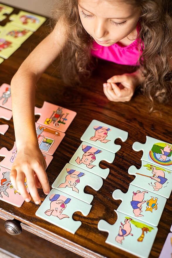 eeBoo Watch This Face Puzzle Pairs