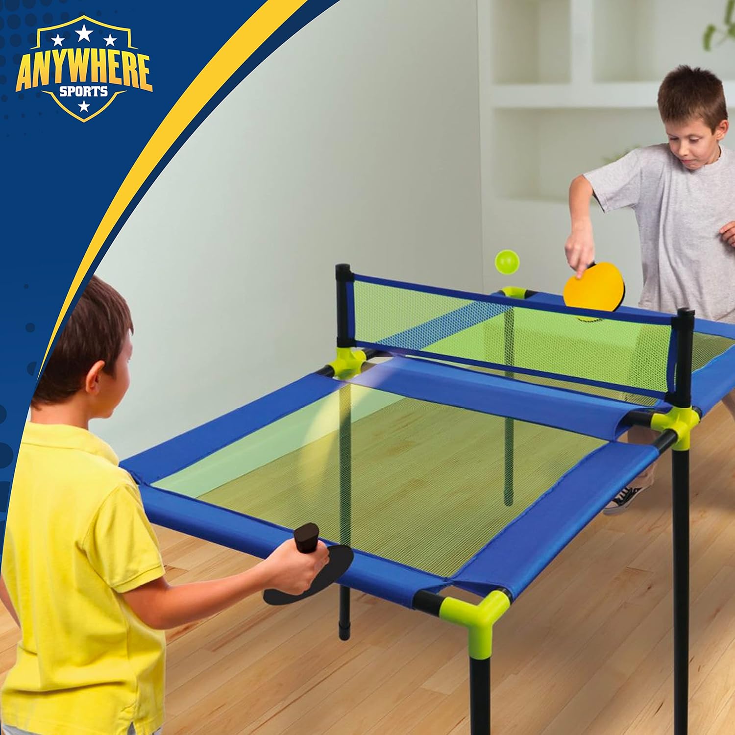 Anywhere Sports Portable Trampoline Ping Pong Table