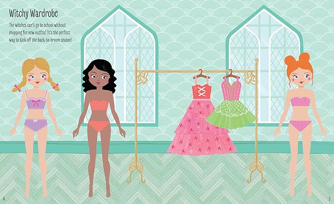 My Sticker Dress-Up Wicked Witches