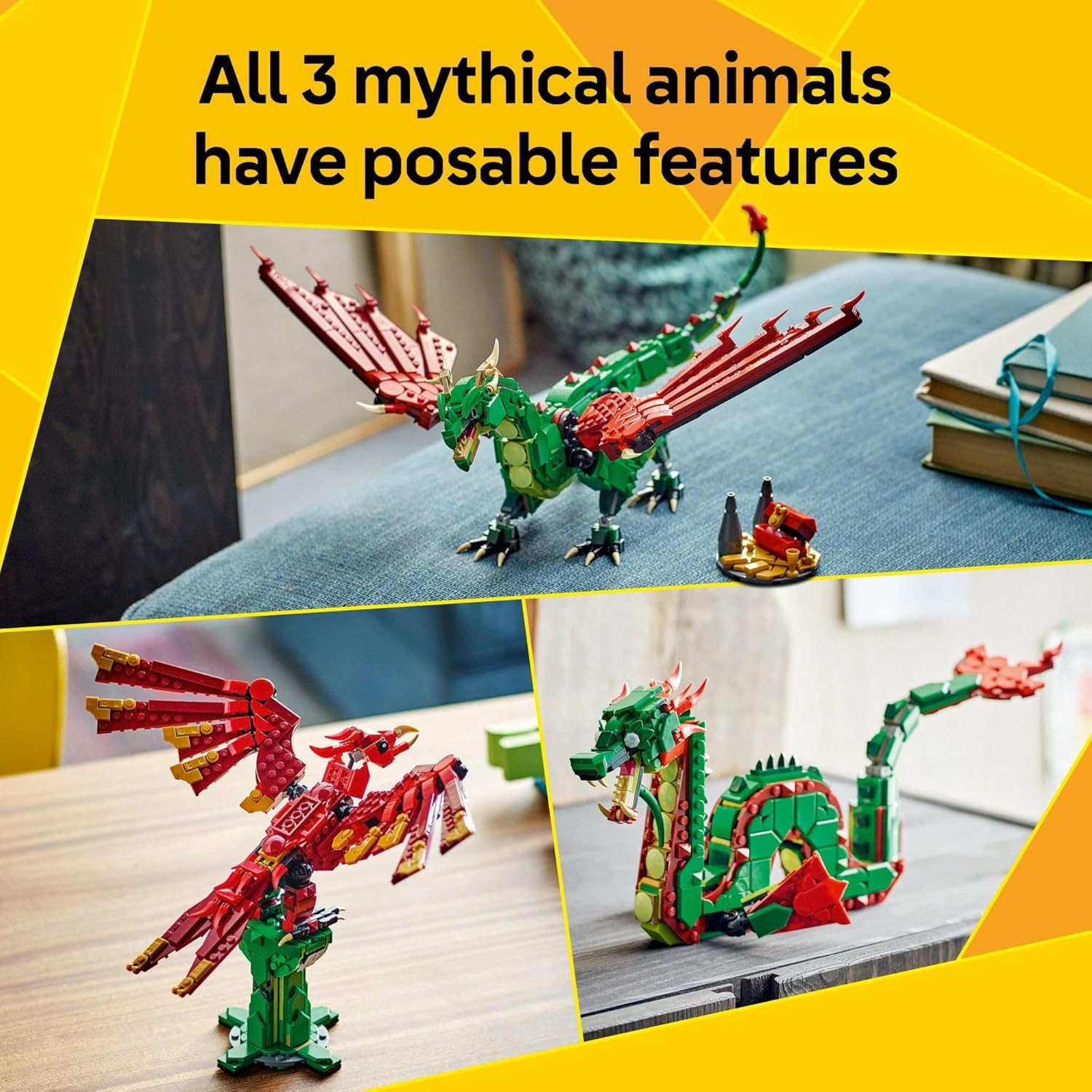 LEGO Creator 3 in 1 Medieval Dragon Toy