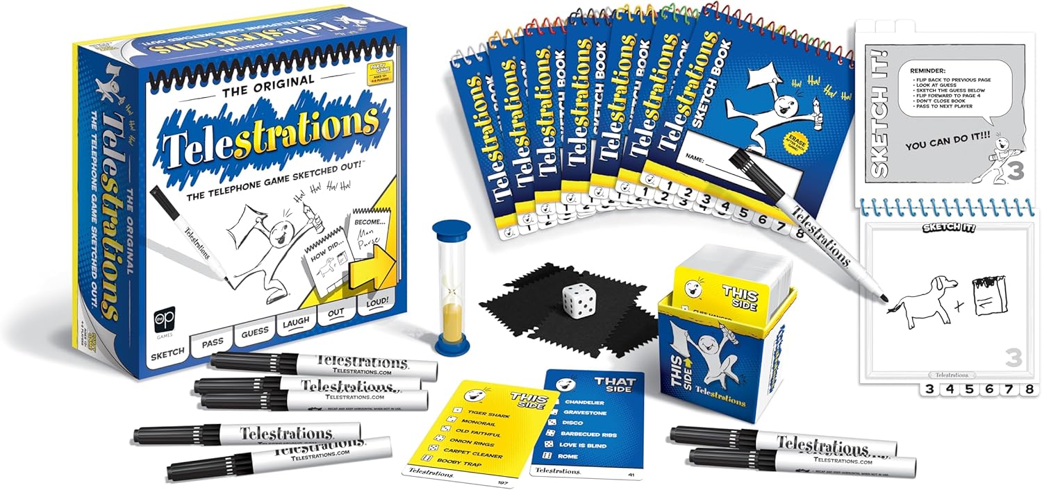 Telestrations Original 4-8 Player Family Board Game