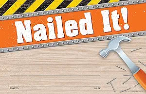 Under Construction Nailed It Awards