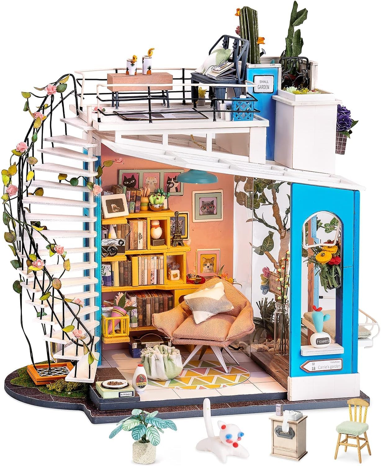 Dora's Loft 3D Miniature House Kit