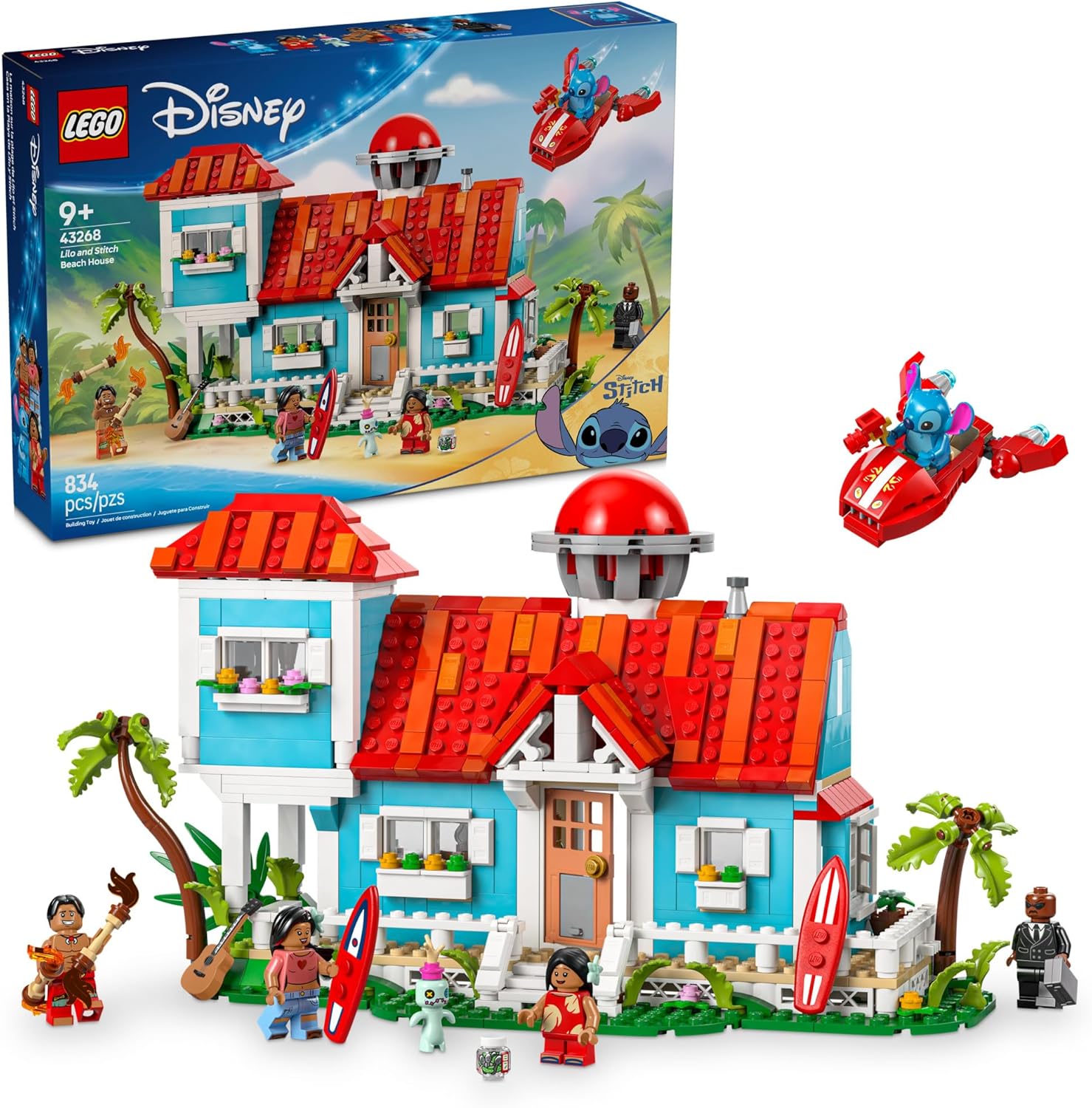 LEGO Disney Lilo and Stitch Beach House