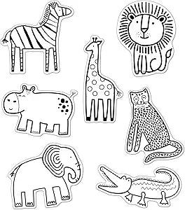 Simply Safari Animal Cutouts