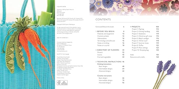 100 Flowers to Knit & Crochet
