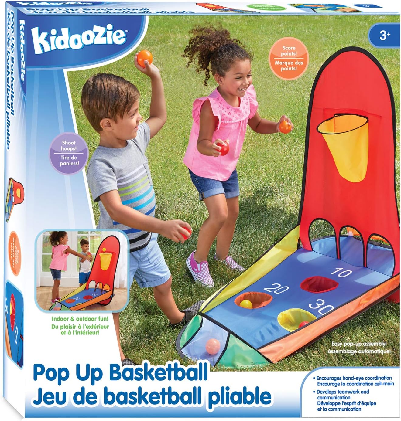 Kidoozie Pop-Up Basketball Set