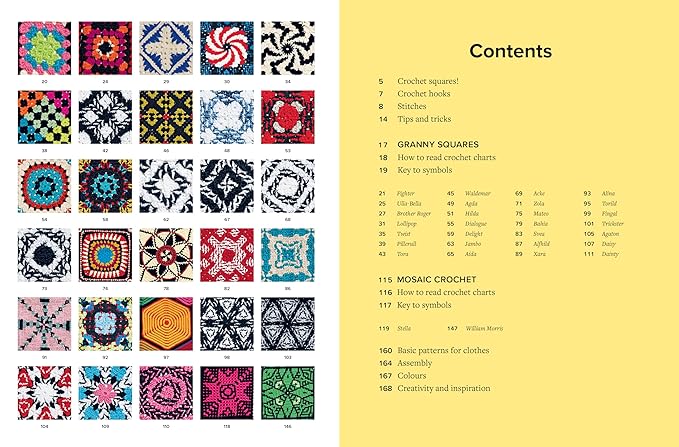 Crochet Squares: Magical Patterns for Clothes, Accessories, and the Home